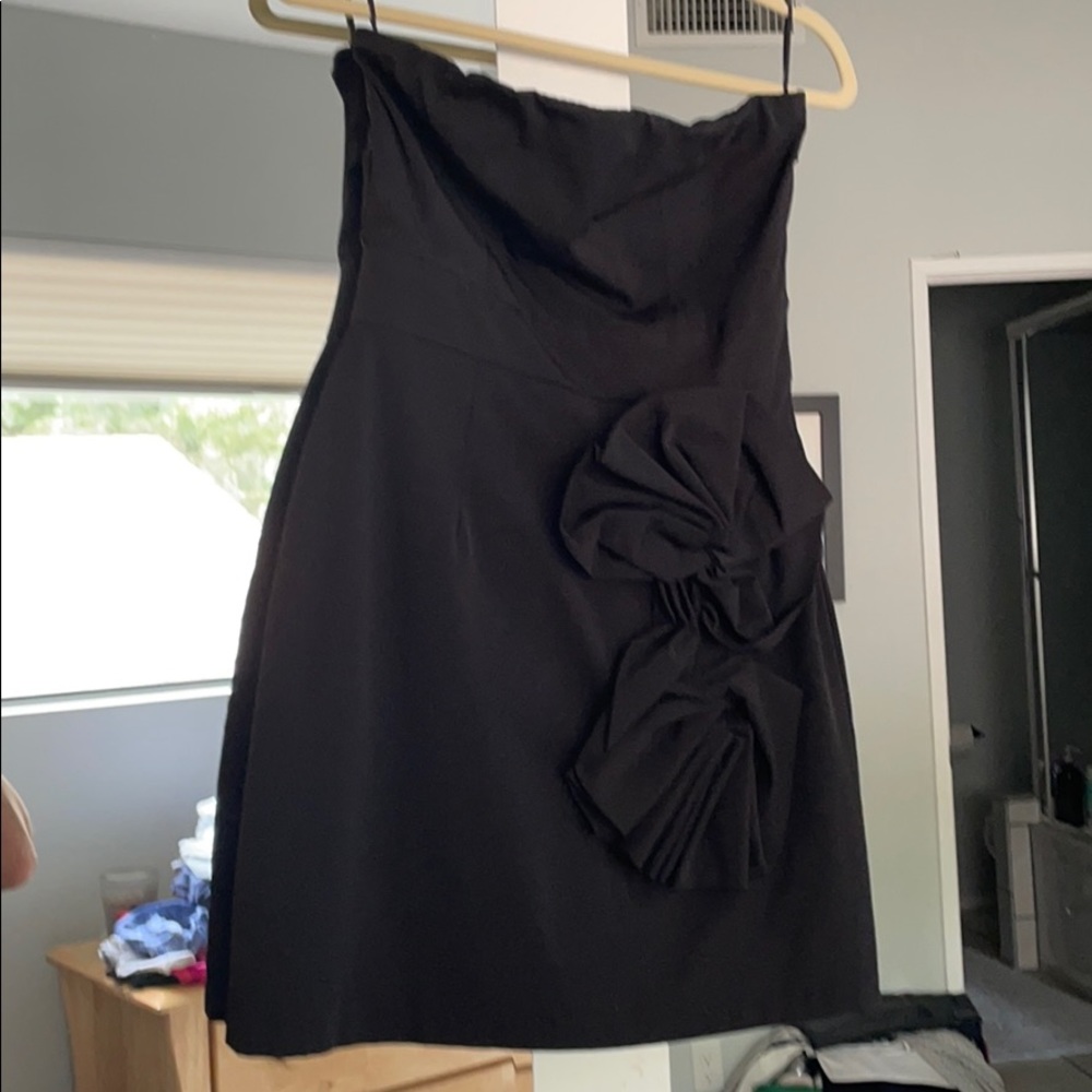 Strapless Black “Aqua” Dress Size Medium